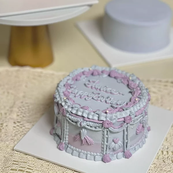 英式紫藍千層蛋糕 xlxlxlxl