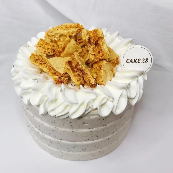 伯爵茶焦糖脆脆海鹽奶蓋蛋糕 cake 28