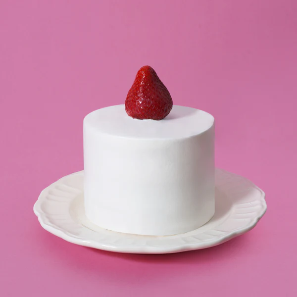 純素士多啤梨豆乳麻糬蛋糕the white cake