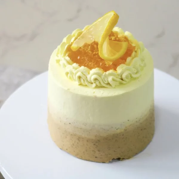 港式檸檬茶原個蛋糕 Hapzok Cake 盒作