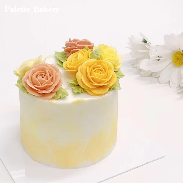 Yellow rose garden - Palette Bakery