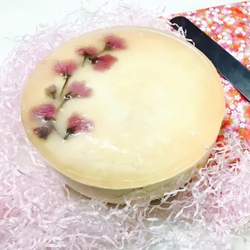 櫻花芝士凍餅 - Tiffany’s Community Bakery