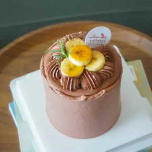 朱古力香蕉法式燉蛋奶油蛋糕 - Tiffany’s Community Bakery