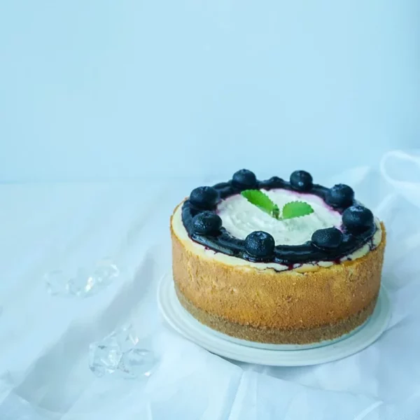 藍莓焗芝士蛋糕 - Tiffany’s Community Bakery